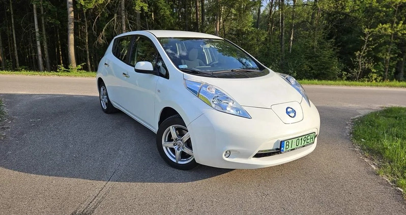 Nissan Leaf cena 44000 przebieg: 85500, rok produkcji 2017 z Olsztynek małe 92